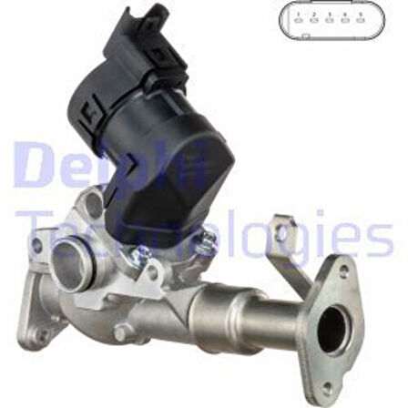 Delphi EG10488-12B1 EGR Valfi N43 BMW E81 E87 E90 E91 E92 E93 E60 E60 11717563241