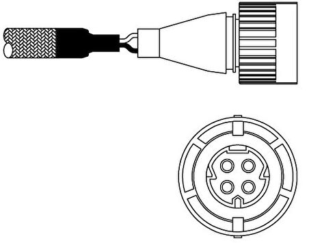 Delphi ES10254-12B1 Oksijen Sensörü BMW M20 M40 M42 M43 M50 E30 E36 E31 E32 90-97 11781720845