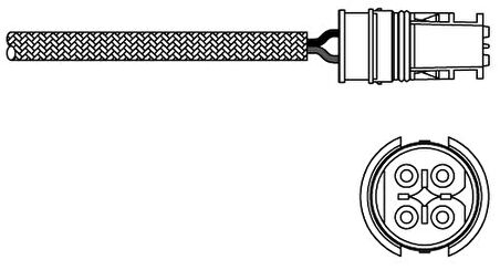 Delphı Es20313-12B1 Oksijen Sensöru - Mercedes Classe A 168 10 97