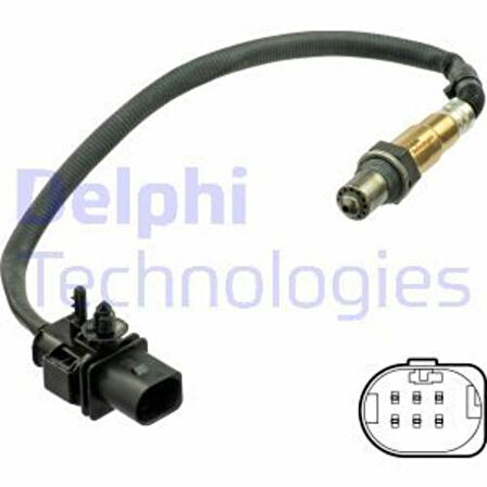 Delphi ES21078-12B1 Oksijen Sensörü Renault Captur 13-Clio IV 12-Grand Scenic 09-Megane III 09-15 1.5 DCI 226A47292R