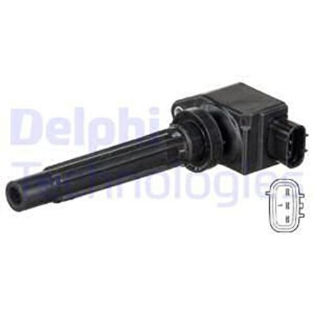 Delphi GN10439-12B1 Ateşleme Bobini Grand Vitara 2.0 2006-3 Fişli 33400-65J00