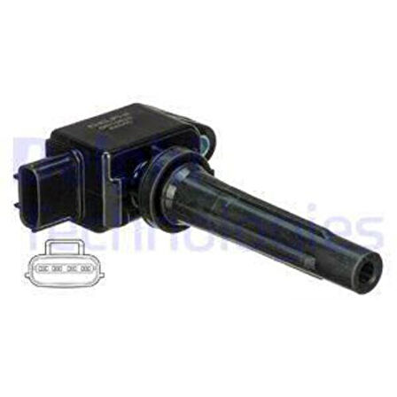 Delphi GN10625-12B1 Ateşleme Bobini Mazda2-3-6-Cx-3-Cx-5-Cx-9 PE0118100