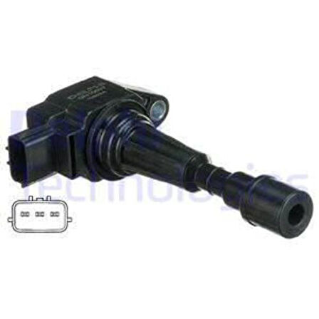 Delphi GN10637-12b1 Ateşleme Bobini Mazda 3 1.6 2003-2008 ZJ2018100A