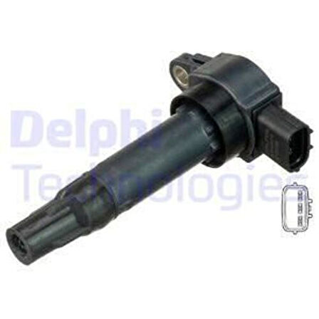 Delphi GN10674-12B1 Ateşleme Bobini Smart Fortwo Coupe 451 07-Fortwo Cabrio 451 07- 1321580003