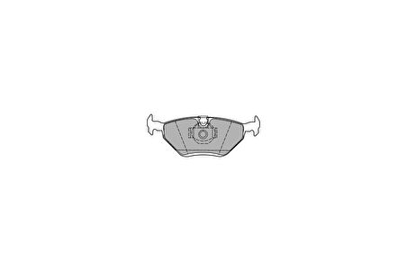 Delphi LP1423 Arka Fren Balatası BMW E46 E84 34216778168