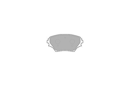 Delphi LP1632 Ön Fren Balatası RAV4 00-04 446542070