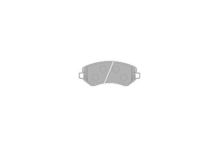 Delphi LP1773 Ön Fren Balatası Jeep Cherokee 01-07 05019984AA