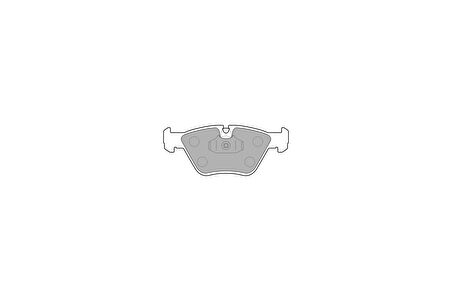 Delphi LP1843 Fren Balatası Ön BMW E36-M3 E46 2.5-3.0 M3 E34 E32 E83 Z3 2157573