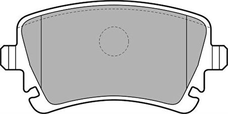 Delphi LP1920 Fren Balatası Arka Audi A6 Rs4 RS6 Volkswagen Phaeton 10 02 4B3698451