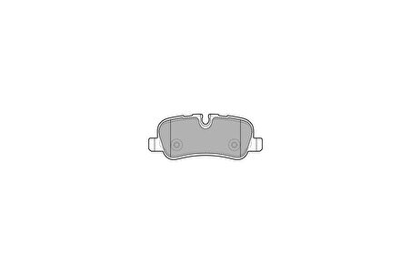 Delphi LP1936 Fren Balatası Arka Discovery 3 05-09 Discovery 4 2.7-3.0-5.0 10-16 Range Rover Sport 05-13 3.0-5.0 Range Rover 02-11 LR015519