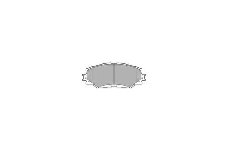 Delphi LP2002 Fren Balatası Ön Toyota Corolla 07-12 Auris 07-12 Urban Cruiser 09-Trezia 10-RAV4 06- 446542160