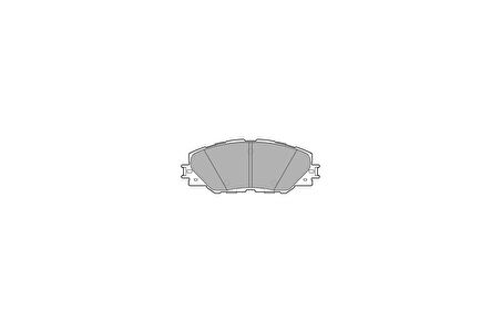 Delphi LP2003 Ön Fren Balatası Toyota RAV4 06-11 Corolla Auris 1.33 1.4 1.6 2006- 446542140
