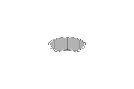 Delphi LP2036 Ön Fren Balatası Mazda 4x4 B 2500 Ranger 02-06 2.5TD 3.0TD 06-11 2M342001BA