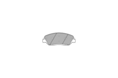 Delphi LP2048 Fren Balatası Ön Hyundai Santa Fe Kia Sorento 11 05 581012BA10