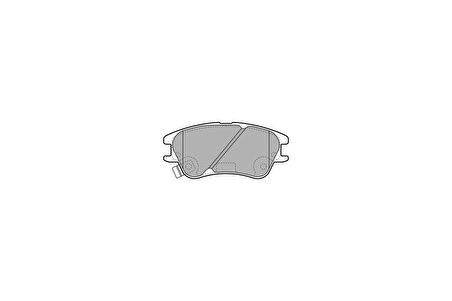 Delphi LP2062 Ön Fren Balatası Hyundai Atos 03- 5810105A10