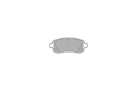 Delphi LP2069 Ön Fren Balatası Materia 2006-Sirion 2005-Mazda 2 2008-Fiesta VI 2008- 8V512K021AB