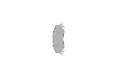 Delphi LP2082 Ön Fren Balatası Insignia 18 İnç Jant İçin 1605202