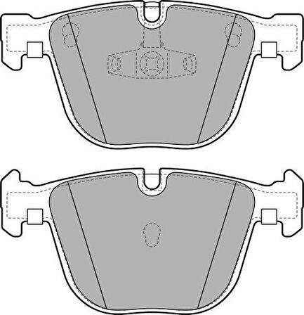 Delphi LP2141 Fren Balatası Arka BMW F07 F01 F02 F03 F03 34216790966