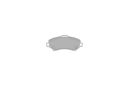 Delphi LP2143 Fren Balatası Ön Chrysler Grand Voyager Voyager Dodge Journey Nitro Jeep Wrangler 09 06 K68093323AB