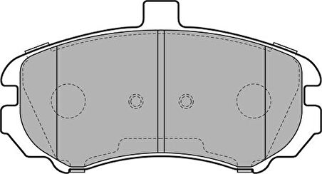Delphi LP2150 Ön Fren Balatası Hyundai Elantra 03-04 581012DA50