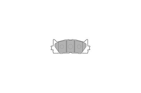 Delphi LP2169 Fren Balatası Ön Lexus Es240 Es350 Toyota Camry 11 05 446533450