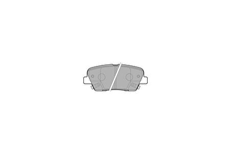 Delphi LP2202 Fren Balatası Arka Kia Sorento 11 09 583022PA70
