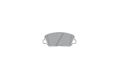 Delphi LP2477 Ön Fren Balatası Hyundai I30 2012-Elantra 2010-Kia Ceed 2012- 58101A6A20