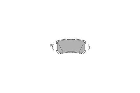 Delphi LP2482 Fren Balatası Arka Mazda Cx-5 12 K0Y12648ZC