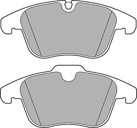 Delphi LP3180 Fren Balatası Ön Jaguar XE X760 15- T4N9759