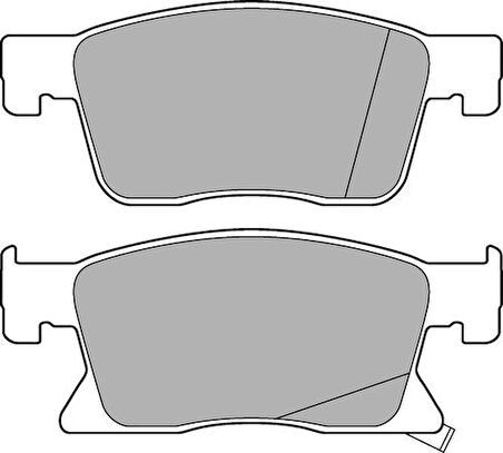 Delphi LP3237 Ön Fren Balatası Astra K 16 300mm 15- 13478301