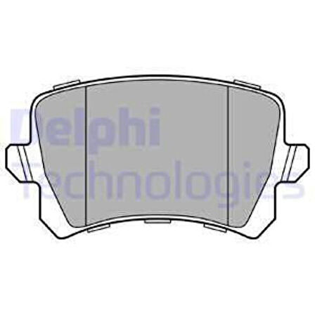 Delphi LP3247 Fren Balatası Arka 3AA698451A