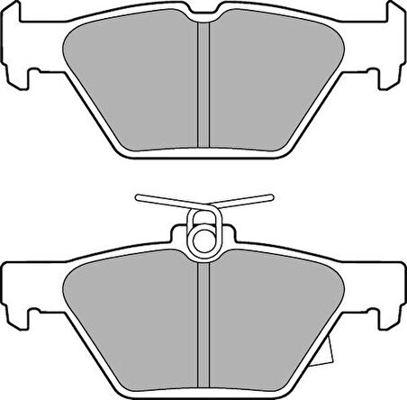 Delphi LP3268 Fren Balatası Arka Subaru Levorg Outback 15 26696AL000