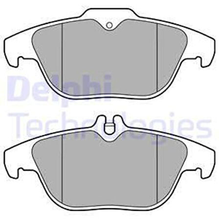 Delphi LP3288 Fren Balatası-Mercedes C Class E-Serisi GLK Class 04 07 A0004200205