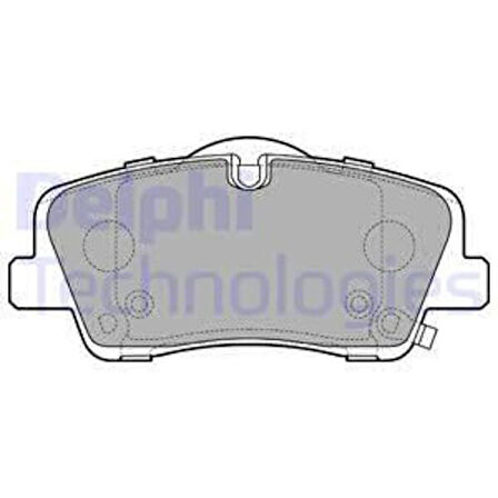 Delphi LP3295 Fren Balatası Arka Hyundai H350 04 2015- 5830159A00