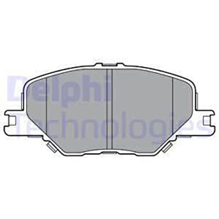 Delphi LP3370 Ön Fren Balatası 16 Opel Insignia B 17- 84124408