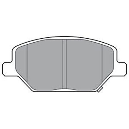 Delphi LP3371 Ön Fren Balatası 17 İnç Opel Insignia B 17- 84120877