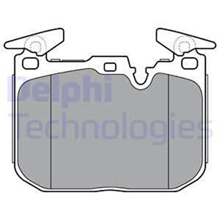 Delphi LP3383 Fren Balatası Ön 114-114I-116-1.16i-118-1.18i-120-120I-125-125I-228I-230I-318D 34116857968