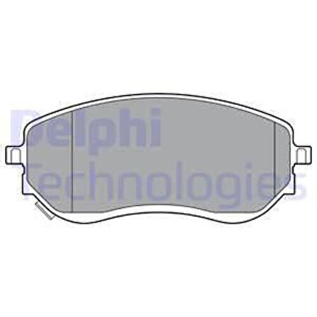 Delphi LP3401 Fren Balatası Ön X-Class 470 17- 4704205300