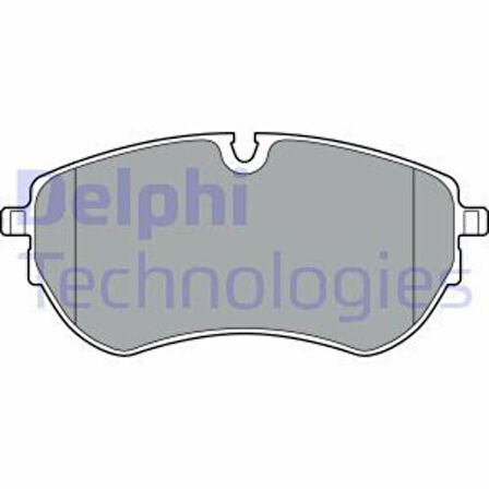 Delphi LP3406 Ön Fren Balatası Amarok 17- 2H6698151A