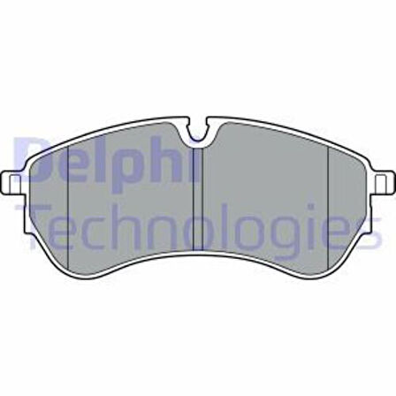 Delphi LP3410 Fren Balatası Arka Crafter 2.0 16-Dasa-B-C \ Daua-B-C \ Dava \ Dawa MAN Tge 2.0TDI 16- 2N0698151
