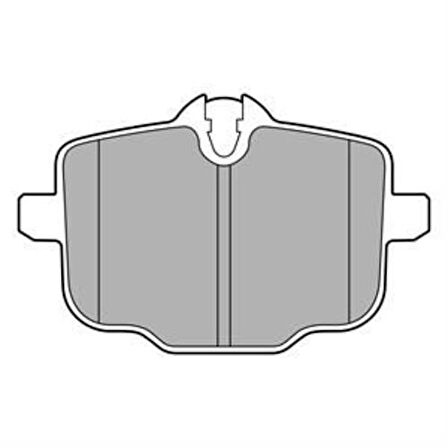 Delphi LP3579 Fren Balatası Arka BMW G30 G32 G11 G12 G16 G01 G02 G05 G06 G07 Ii20 34216890353