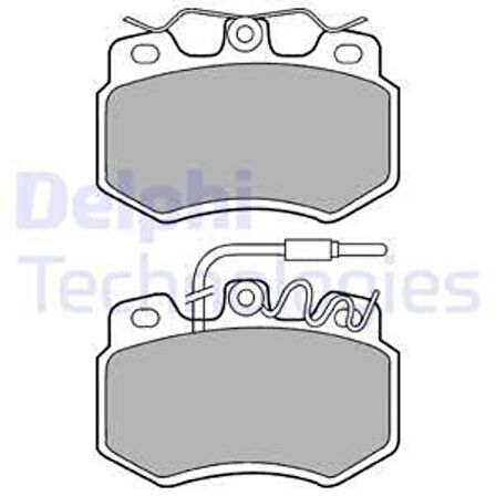 Delphı Lp536 Fren Balatası Ön Peugeot 205 309 03 83>08 91