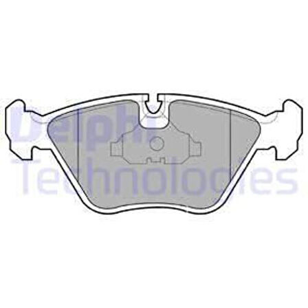 Delphi LP602 Ön Fren Balatası BMW E32 E34 E36 M3 E34 M4 34111153910
