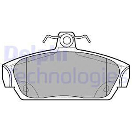 Delphi LP653 Ön Balata Rover MG Tf 115 120 135 160 02 Mgf Rd 1.6 1.8 95-02 Gdb859 Gdb1214 GBP90318