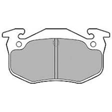 Delphi LP699 Arka Fren Balatası Renault 9 Renault 11 Renault 19 Clio I II Megane I Symbol Saxo Xsara P306 P309 1.6 1.8 2.1 172201