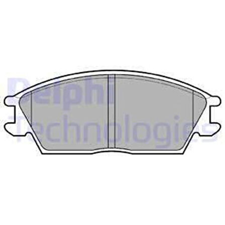 Delphi LP704 Ön Fren Balatası Hyundai Accent 1995-2005 Getz 2002-Excel 1990-1993 581011CA00