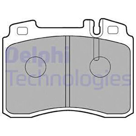 Delphı Lp844 Fren Balatası Ön Mercedes 190 300 320 500 C36 Clk430 E300 E320 E36 E420 E430 89>