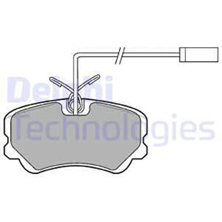 Delphı Lp900 Fren Balatası Ön Alfa Romeo 33 86>95