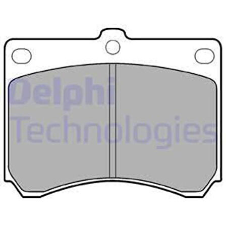 Delphi LP935 Fren Balatası Ön Mazda 323 Mx3 01 89 10 98 B0YW3323Z