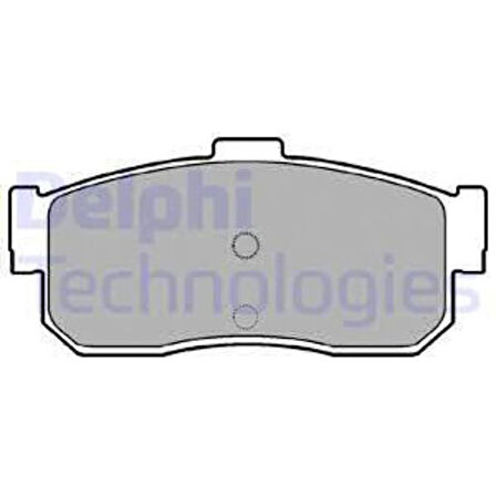 Delphi LP971 Fren Balatası Arka Nissan 100 Nx Almera Primera Sunny 10 90 440600N690